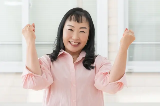 リラックス女性