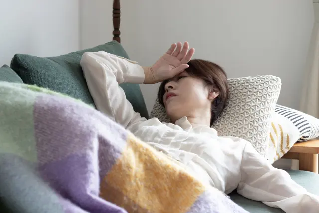 疲れた女性
