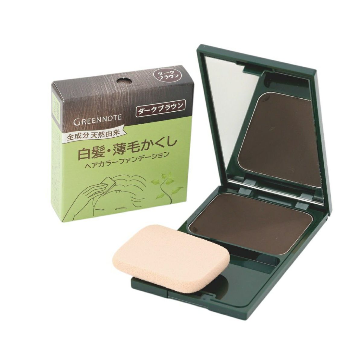 ヘアカラーファンデーション